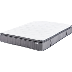 PLEASANT - Pocketveringmatras hard - Wit - 140 x  200 cm - Traagschuim