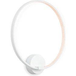 Home sweet home wandlamp LED Eclips Ø 35 - wit