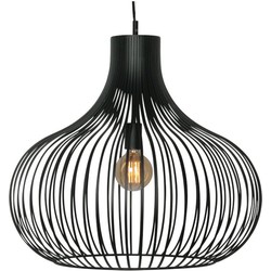 Agila hanglamp 1 lichts d: 58cm zwart - Scandinavisch - 2 jaar garantie