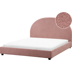 VAUCLUSE - Waterbed - Pastelroze - 140 x 200 cm - Bouclé