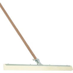 Betra Vloertrekker/douchetrekker - metaal/rubber - 45 cm - steel 130cm - Vloertrekkers