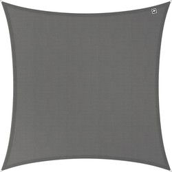 Kopu® Schaduwdoek Vierkant  4x4 m - 280 gram Waterdoorlatend - Grijs