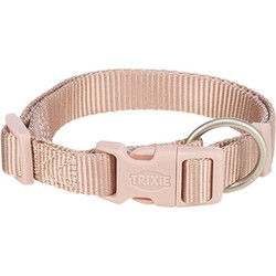 TRIXIE HALSBAND HOND PREMIUM BLUSH ROZE 30-45X1,5 CM