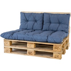 Madison Palletkussen Florance Safier Blauw - 120 x 80cm