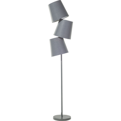 Beliani RIO GRANDE - Staande lamp-Grijs-IJzer