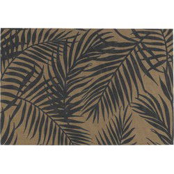 Unique Living | Placemat Kailo | Rechthoekig | Polyester | Donkergrijs | 30x45cm