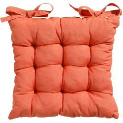 Toscane kussen Panama vlamoranje 46 cm x 46 cm (4 stuks)