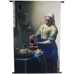 Milkmaid Velvet Blau Wandtuch 83x2,5x110 cm - HD Collection