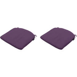 Madison - Zitkussen Panama Purple - 46x48cm - 2 Stuks