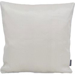 Sierkussen Nura White / Silver | 45 x 45 cm | Polyester