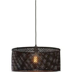 Hanglamp Java - Bamboe Zwart - Ø50cm