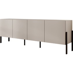 Meubella TV-Meubel Jordy - Beige - 204 cm