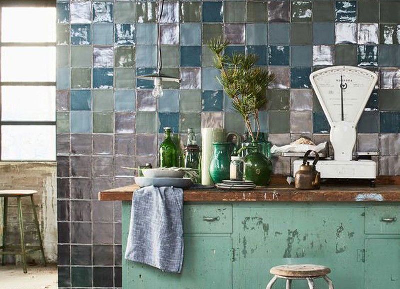 Trend: tegeltjes in de keuken