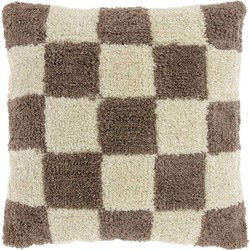 Unique Living - Sierkussen Ziva Taupe -45x45cm