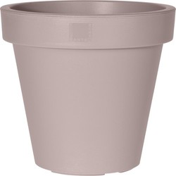 Bloempot ek rond 20 cm taupe - Nampook