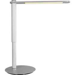 Design Tafellamp - Steinhauer - Metaal - Design - LED - L: 38cm - Voor Binnen - Woonkamer - Eetkamer - Zilver