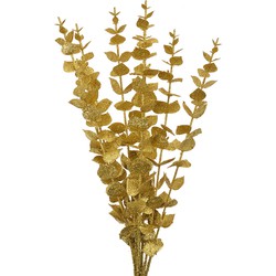 Clayre & Eef Kunstbloem 46 cm Goudkleurig Kunststof