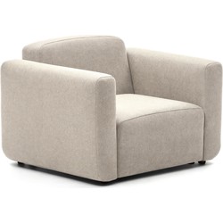 Kave Home - Neom modulaire fauteuil in beige