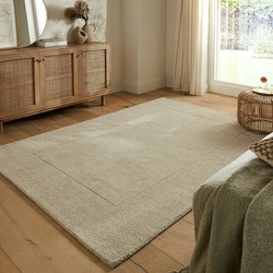 TUSCANY VLOERKLEED WOL - EFFEN - KADER MODERN - NATUREL / BEIGE