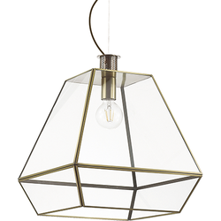 Ideal Lux - Orangerie - Hanglamp - Metaal - E27 - Zwart