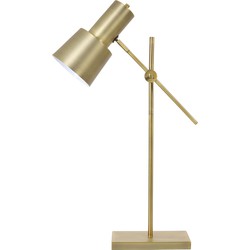 Bureaulamp Preston - Brons - 25x15x82cm