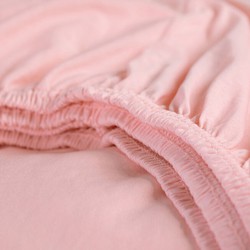Cinderella Jersey Hoeslaken Rose Pink-Lits-jumeaux (180x200/210 cm)