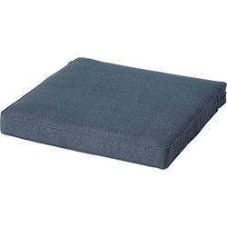 Madison Lounge kussen Panama Blauw - 60 x 60cm