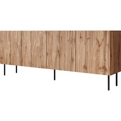 Meubella Dressoir June - Eiken - 190 cm