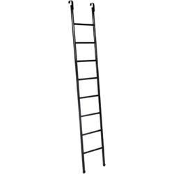 Rootsmann Industriële Ladder Met Stang | Zwart