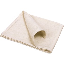 QUVIO Servet – Katoen – 40x40cm - Beige