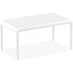 SIDONY XL salontafel 90x50x40 cm Wit