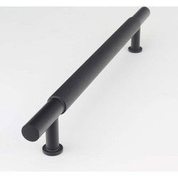 Deurgreep Savi - zwart - 160 mm - Industrieel - Handgreep - Kastgreep - Ladegreep