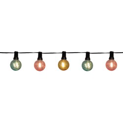 Partylights 10l/5m 4 cm zomer multi