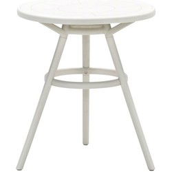 Marino kunststof tafel- Diameter 60 cm - zand