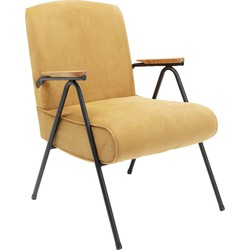 Kare Fauteuil Ryan Yellow