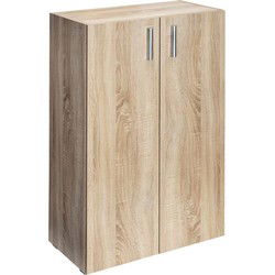 Multifunctionele kast Vela MDF-Eiken 115,5x31x60cm