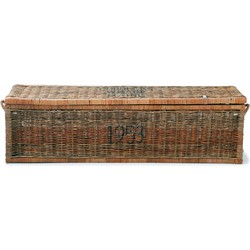 Riviera Maison Rustic Rattan Cobblers Wharf Trunk, 160x40 cm