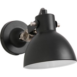 Mexlite wandlamp Cera - zwart -  - 7647ZW