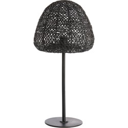 Light and Living tafellamp  - zwart - metaal - 8055612