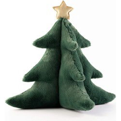 Textino XMAS PINE - sierkussen 40x40x50 cm - Mountain View - groen - Textino