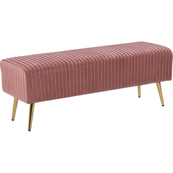 PATERSON - Hocker - Roze - Fluweel