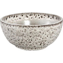 PTMD Schaal Elana - 36x36x17 cm - Keramiek - Wit