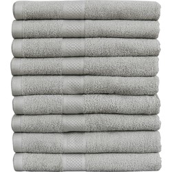 Handdoek Hotel Collectie - 9 stuks - 50x100 - licht grijs