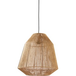 Light and Living hanglamp  - bruin - textiel - 2966983