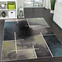 Laagpolig Vloerkleed - Eceria - Geo Modern - Multi - 120x170 cm