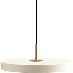 Asteria Plus Mini hanglamp pearl white - met koordset - Ø31 cm
