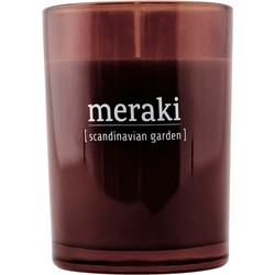 Meraki Geurkaars Scandinavian garden rood groot