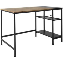 Simpletrade Bureau - Werktafel - Kantoor - 2 Opbergvakken - 120x76x60 cm