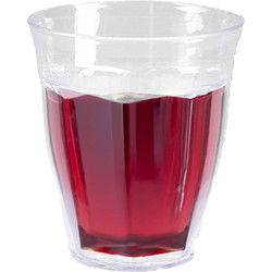 Plasticforte drinkglas - kunststof - 250 ml - drinkglazen - Drinkglazen