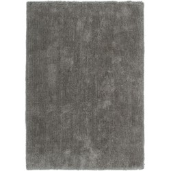 Tapijtenloods Velvet - Soft Fluffy Vloerkleed - Hoogpolig Effen Tapijt - Taupe- 80x150 CM